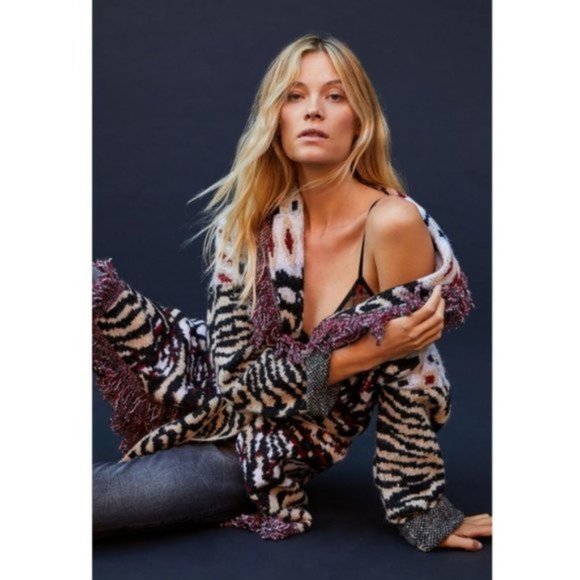 Anthropologie Paloma Fringed Cardigan - Picture 5 of 5